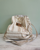 Cartera Grecia Beige