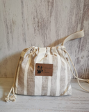 Bolso de manualidades Montenegro beige